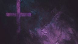 Purple Cross Texture  PowerPoint image 2