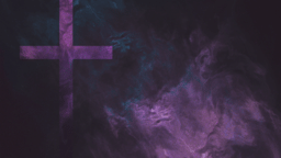 Purple Cross Texture  PowerPoint image 4