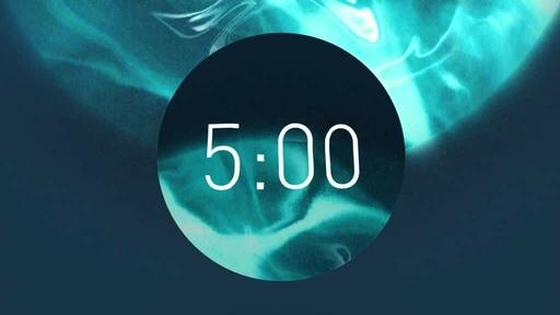Blue Circle - Countdown 5 min