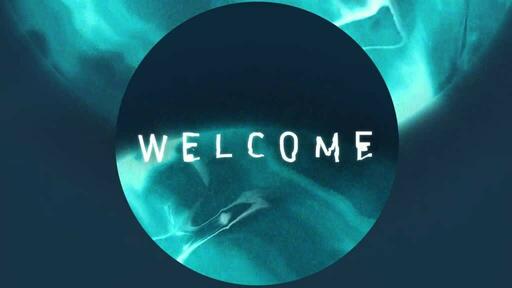 Blue Circle - Welcome
