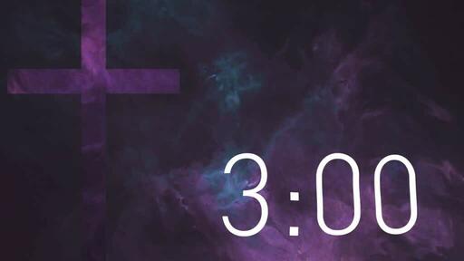 Purple Cross Texture - Countdown 3 min