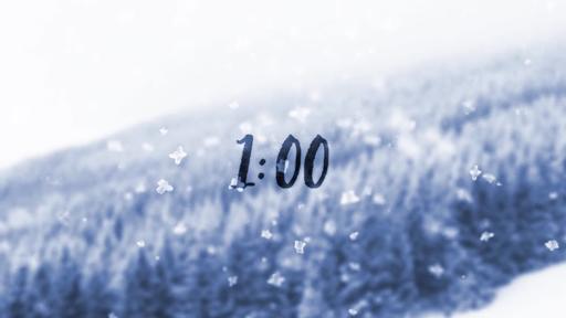 Snowfall - Countdown 1 min