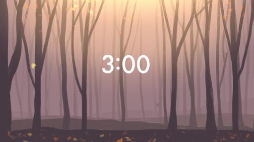 Autumn Forest - Countdown 3 min