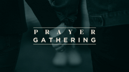 Prayer Gathering Blue  PowerPoint Photoshop image 1