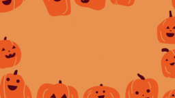Pumpkin Carving Orange  PowerPoint Photoshop image 2