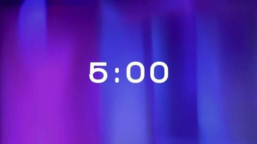 Purple Blur - Countdown 5 min