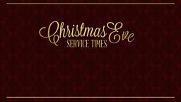 Christmas Eve Service Times  PowerPoint Photoshop image 3