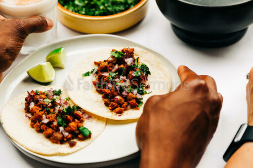 Mexican Food Spread