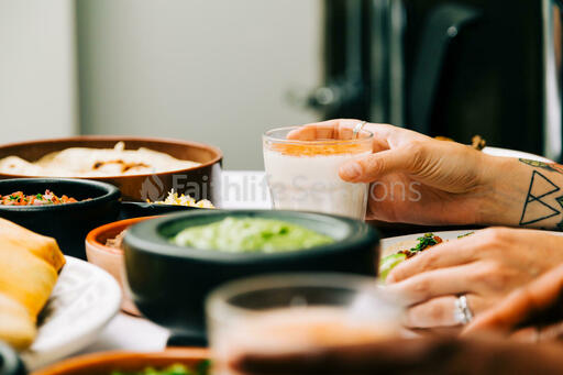 Mexican Food Spread