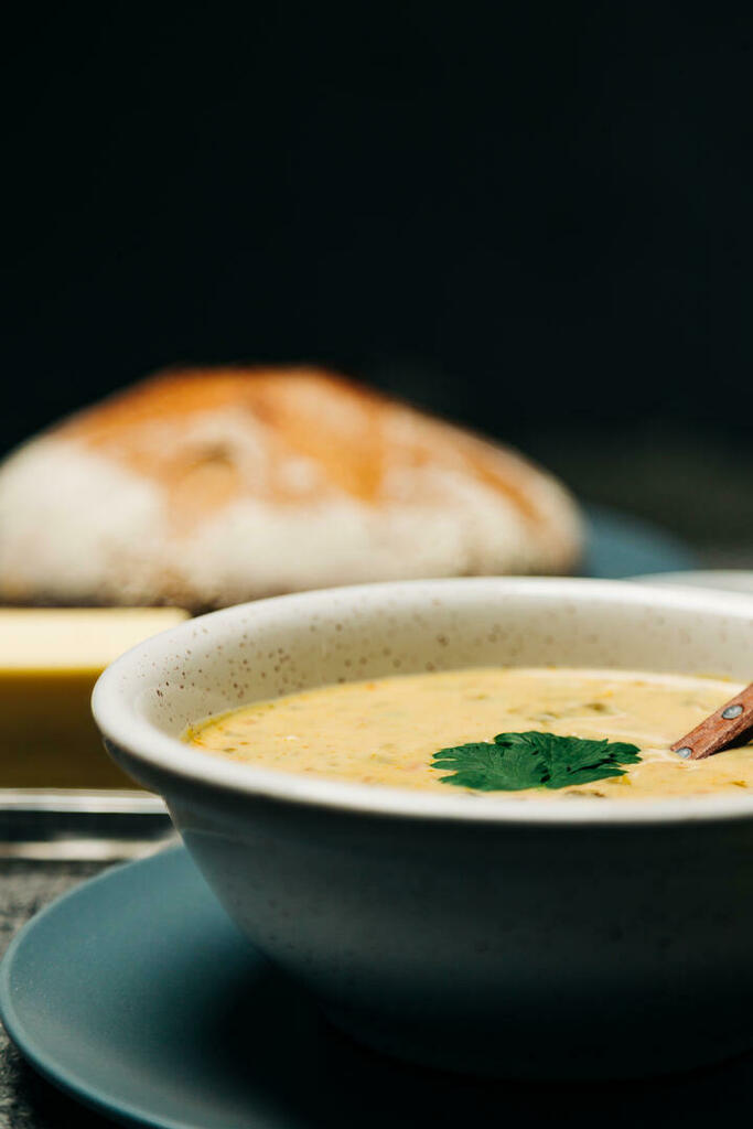 soup-night-church-stock-photos