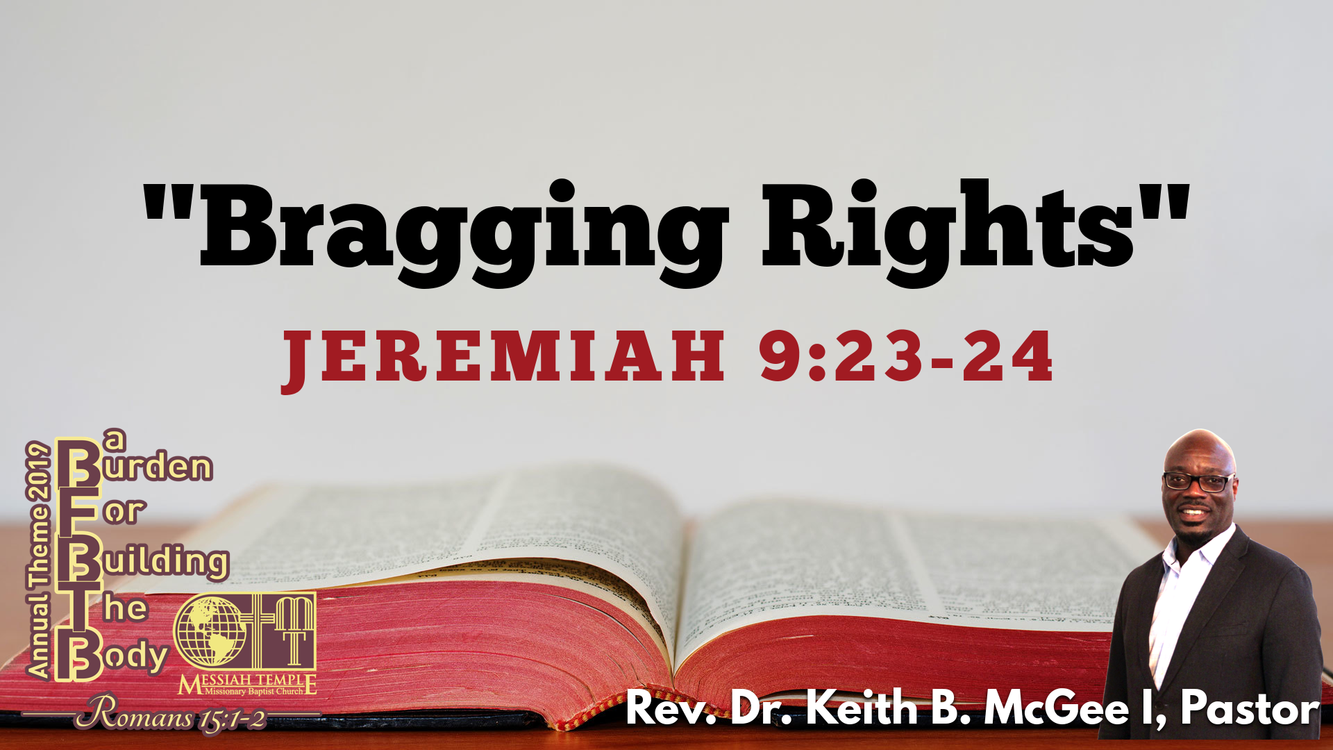 “Bragging Rights” - Logos Sermons