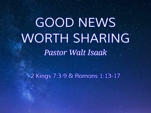 Good News Worth  Sharing