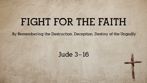 Fight for the Faith