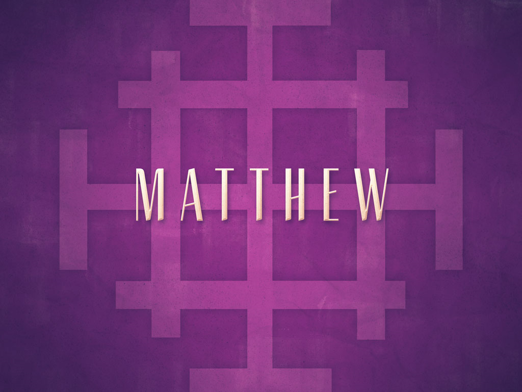 Matthew Overview - Logos Sermons