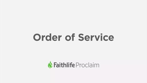 Order of Service