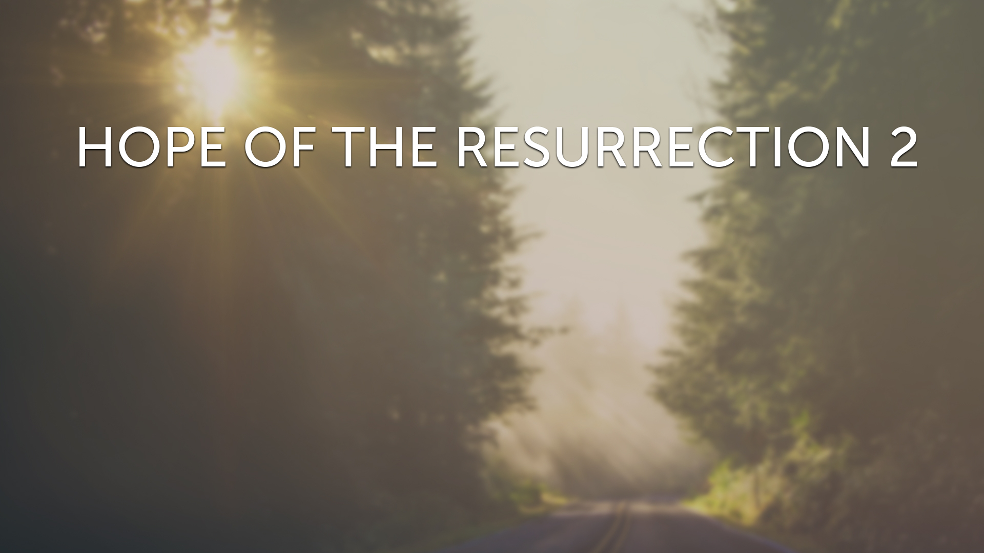 Hope of the Resurrection 2 - Logos Sermons