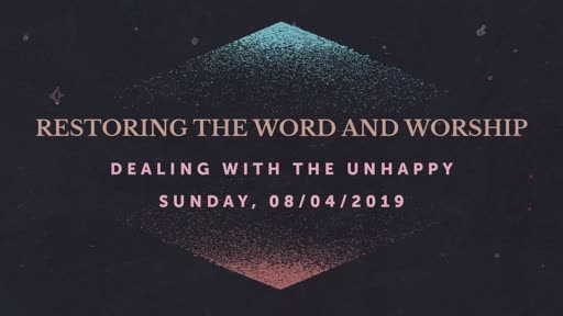 8/4/2019 Dealing with the Unhappy