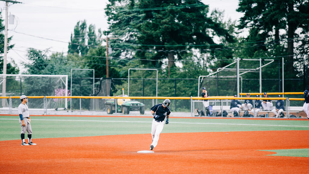 Baseball Player Running on the Field large preview