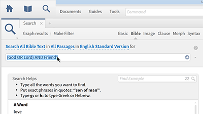 Using a Bible Search to See Where God Is Referred to as “Friend”