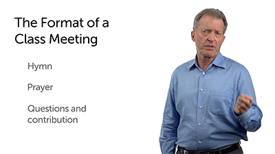 The Class Meeting: Its Format