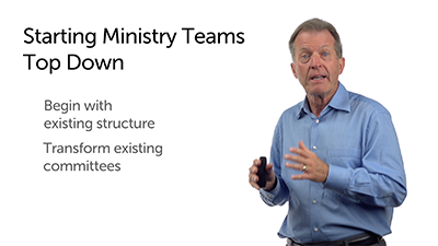 Starting a Ministry Team