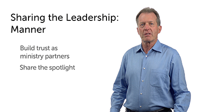 Sharing the Leadership
