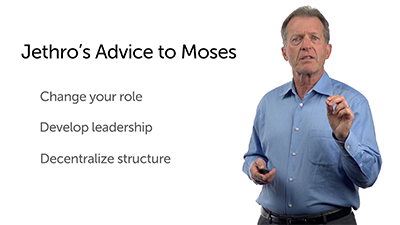 Jethro’s Advice (1): Change Your Role