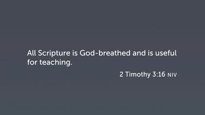 Is Scripture Sufficient for Teaching and Transformation?