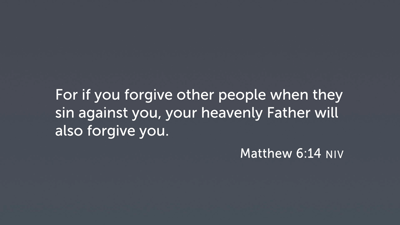 Is Scripture Sufficient for Forgiving?