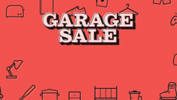 Garage Sale  PowerPoint Photoshop image 4