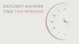 Daylight Savings Time This Weekend  PowerPoint Photoshop image 4