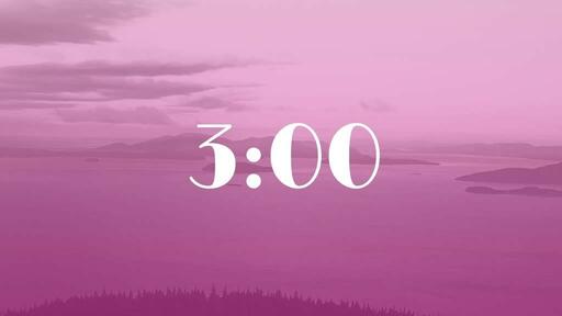Pink Mountains - Countdown 3 min