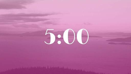 Pink Mountains - Countdown 5 min