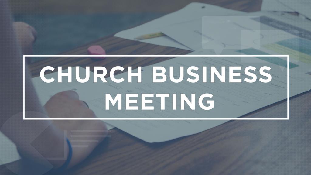 Church Business Meeting large preview