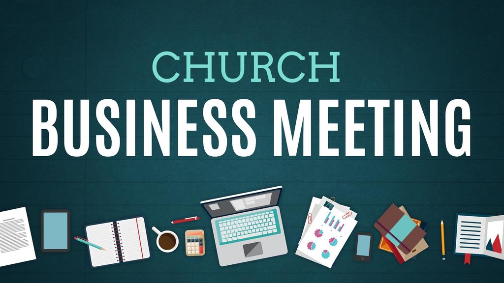 Illustrated Church Business Meeting large preview