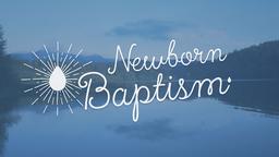 Newborn Baptism  PowerPoint Photoshop image 1