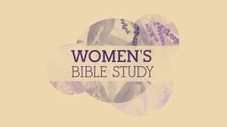 Lavender Women's Bible Study  PowerPoint Photoshop image 1
