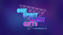 One Spirit Many Gifts  PowerPoint image 1