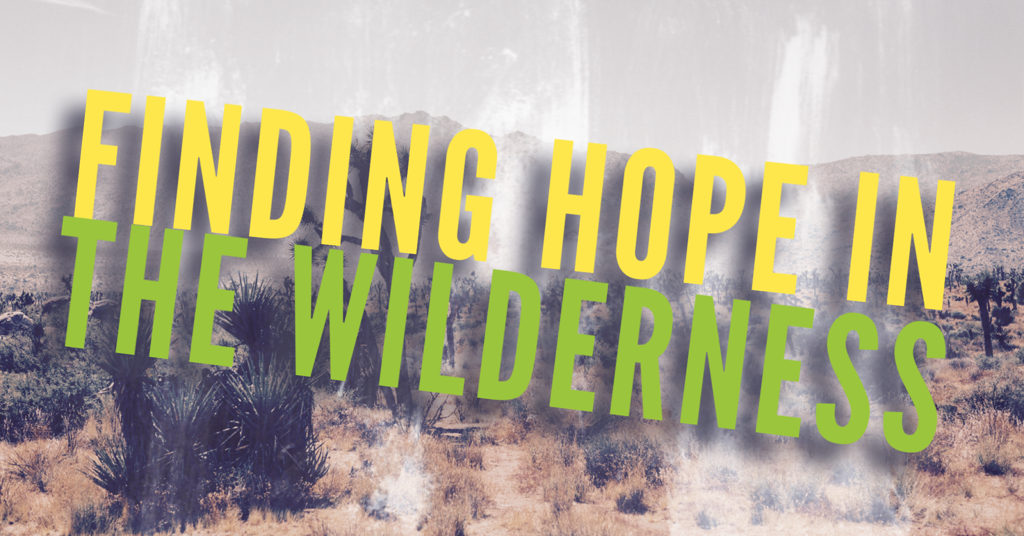 Finding Hope in the Wilderness Faithlife Sermons