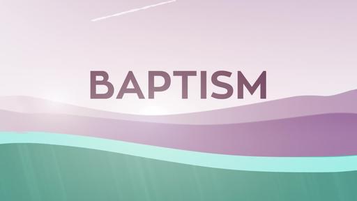 Baptism Lake - Baptism Title