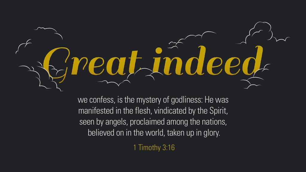 1 Timothy 3:16 large preview