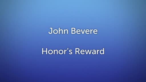 Honor's Reward Lesson 3