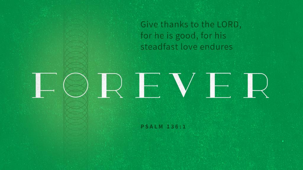 Psalm 136:1 large preview