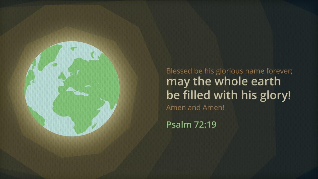 Psalm 72:19 large preview