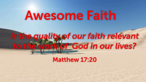 Awesome Faith