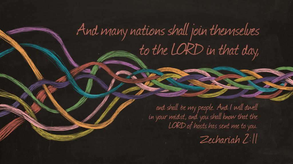 Zechariah 2:11 large preview