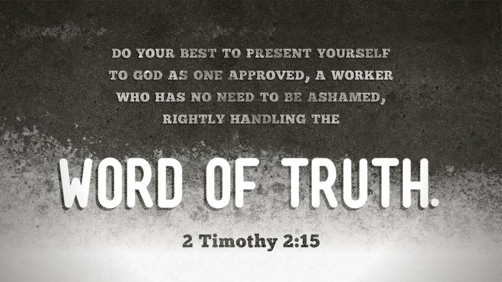 timothy 2 15 commentary