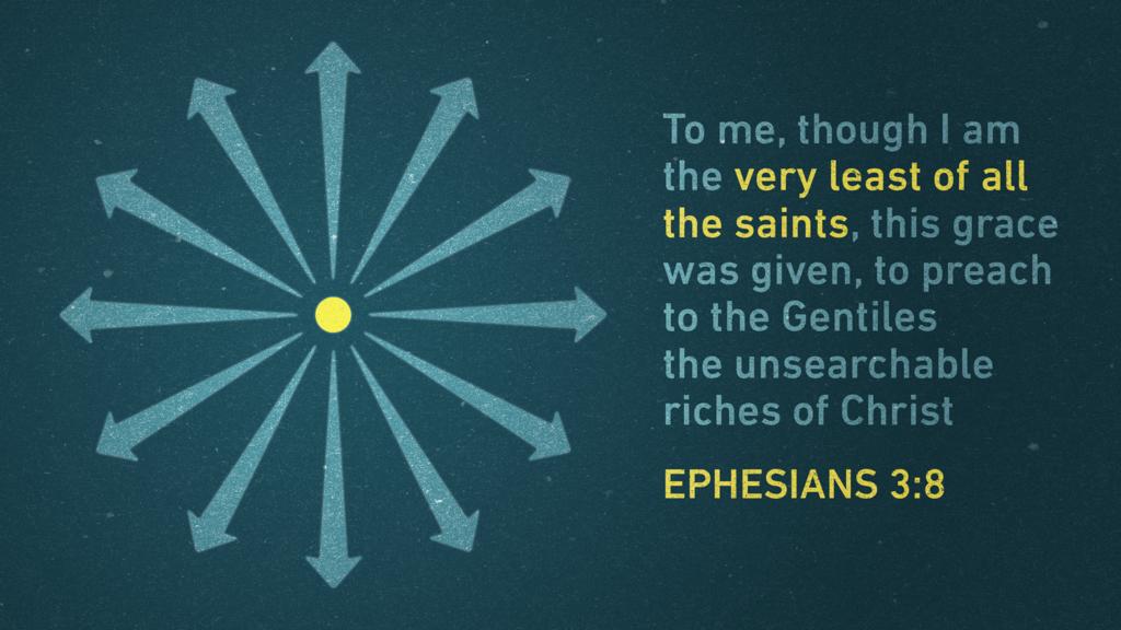 Ephesians 3:8 large preview