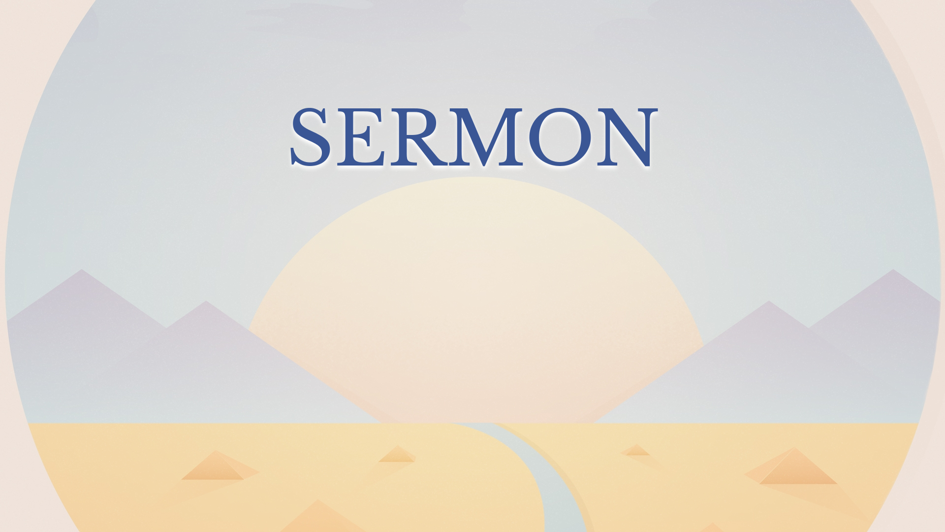 His way is perfect logos sermons