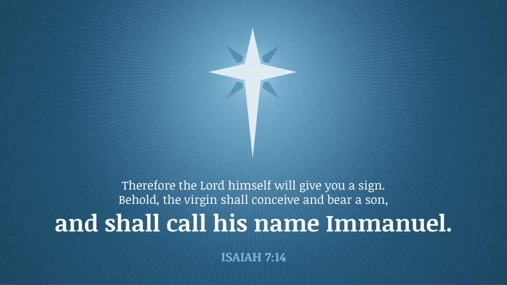 Isaiah 7:14 large preview